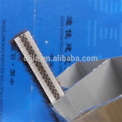 High quality Woven Pile Types Of Door Weather Stripping/ Wool Pile