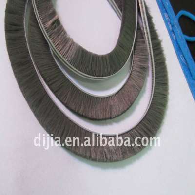 Building materials door hardware silicone wool pile / weather strip/brush sealing strip