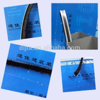 Weather strip brush for aluminum sliding window