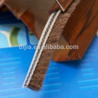 Plastic flexible strip brush for bottom door